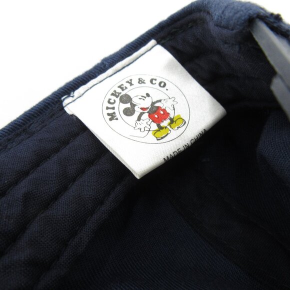 Vintage Disney Mickey Mouse Snapback Hat Adjustable Blue Cap Drew Pearson 90s - Picture 8 of 11